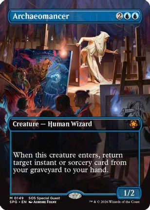 Archaeomancer (Borderless) (SPG-149) - Special Guests Foil