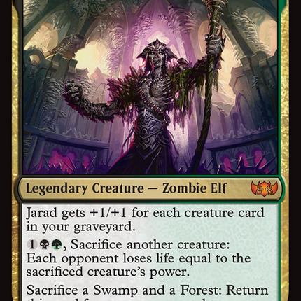Jarad, Golgari Lich Lord (TDC-293) - Commander: Tarkir: Dragonstorm