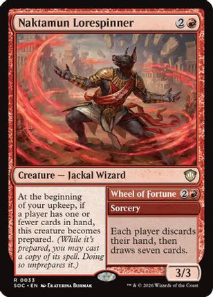 Naktamun Lorespinner (SOC-033) - Commander: Secrets of Strixhaven