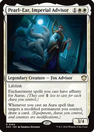 Pearl-Ear, Imperial Advisor (SOC-160) - Commander: Secrets of Strixhaven