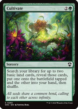 Cultivate (SOC-265) - Commander: Secrets of Strixhaven