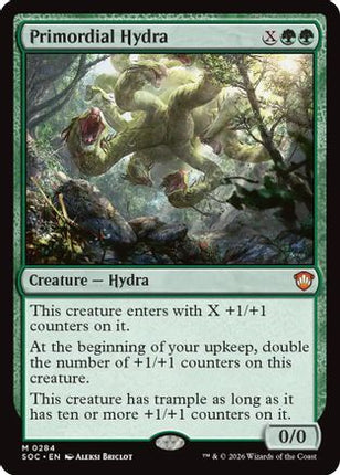 Primordial Hydra (SOC-284) - Commander: Secrets of Strixhaven