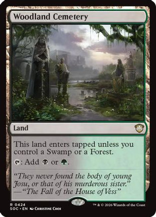 Woodland Cemetery (SOC-424) - Commander: Secrets of Strixhaven