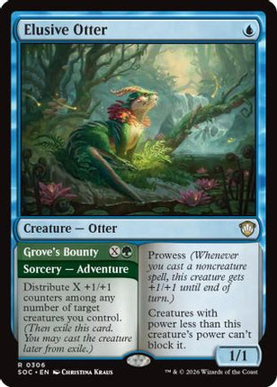 Elusive Otter (SOC-306) - Commander: Secrets of Strixhaven