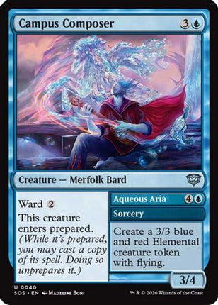 Campus Composer (SOS-040) - Secrets of Strixhaven Foil