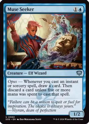Muse Seeker (SOS-060) - Secrets of Strixhaven Foil