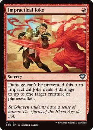Impractical Joke (SOS-119) - Secrets of Strixhaven