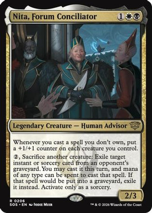 Nita, Forum Conciliator (SOS-206) - Secrets of Strixhaven
