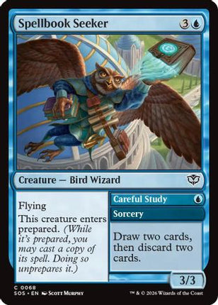 Spellbook Seeker (SOS-068) - Secrets of Strixhaven Foil