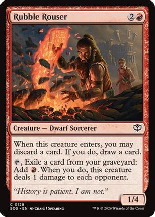 Rubble Rouser (SOS-128) - Secrets of Strixhaven