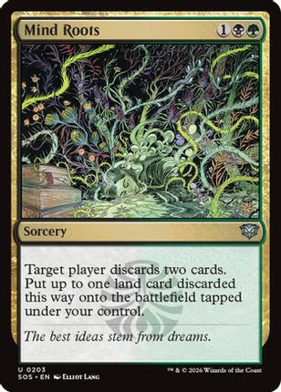 Mind Roots (SOS-203) - Secrets of Strixhaven Foil