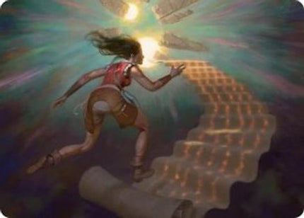 Pursue the Past Art Card (ASSOS-022) - Art Series: Secrets of Strixhaven