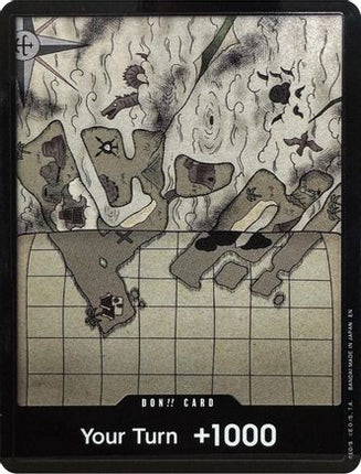 DON!! Card (Sky Island Map) (Double Pack Set Vol. 10) - Adventure on Kami's Island Foil