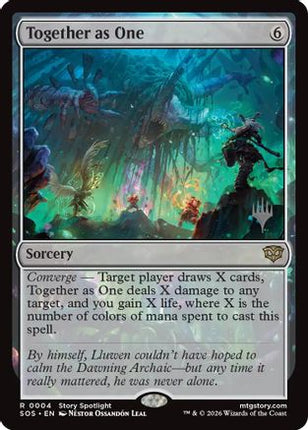 Together as One (PPSOS-004) - Promo Pack: Secrets of Strixhaven