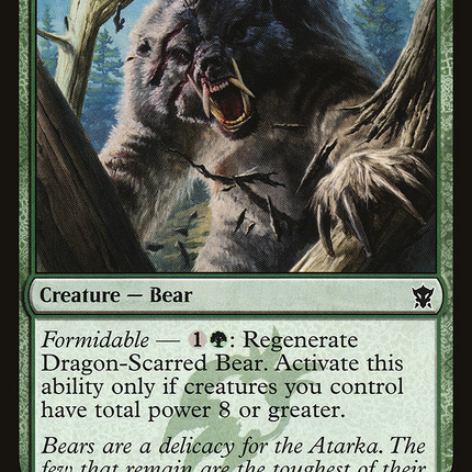 Dragon-Scarred Bear (DTK-183) - Dragons of Tarkir