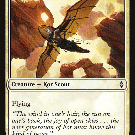 Kitesail Scout (BFZ-033) - Battle for Zendikar Foil