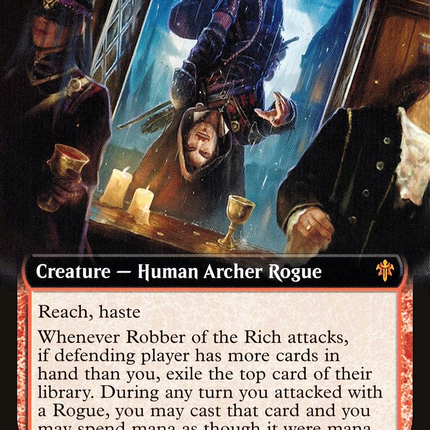 Robber of the Rich (ELD-365) - Throne of Eldraine: (Extended Art)