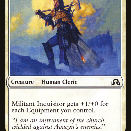 Militant Inquisitor (SOI-026) - Shadows over Innistrad Foil