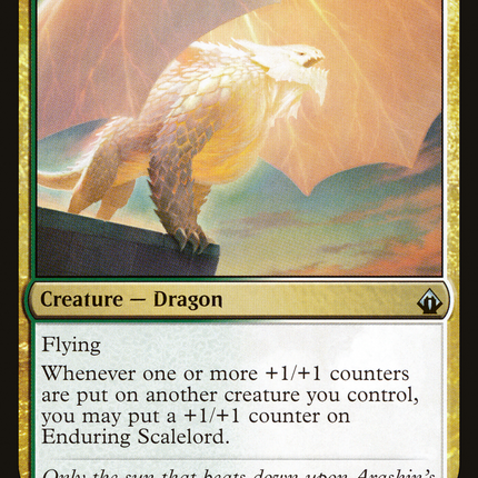Enduring Scalelord (BBD-221) - Battlebond Foil
