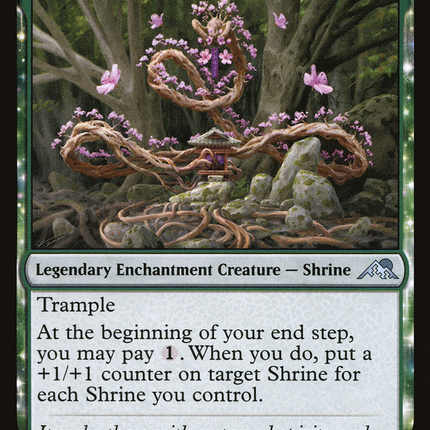 Go-Shintai of Boundless Vigor (NEO-187) - Kamigawa: Neon Dynasty: (enchantment)