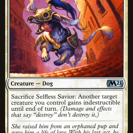Selfless Savior (M21-036) - Core Set 2021 Foil