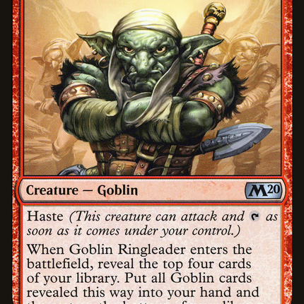 Goblin Ringleader (M20-143) - Core Set 2020 Foil