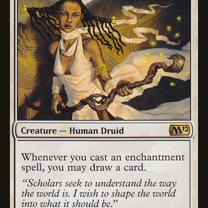 Mesa Enchantress (M12-025) - Magic 2012 Foil