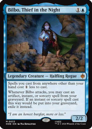 Bilbo, Thief in the Night (HOB-033) - The Hobbit Foil