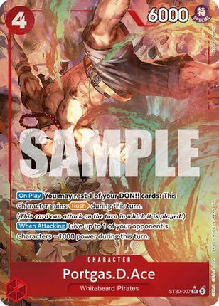 Portgas.D.Ace (Parallel) (ST30-007) - Starter Deck EX: Luffy & Ace Foil