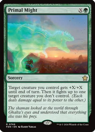 Primal Might (0766) (FDN-766) - Foundations