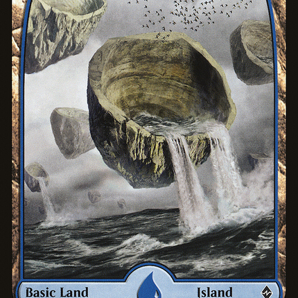 Island (BFZ-258) - Battle for Zendikar Foil