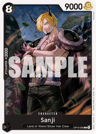 Sanji (OP16-086) - The Time of Battle