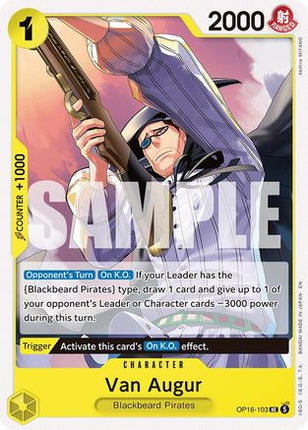 Van Augur (OP16-103) - The Time of Battle
