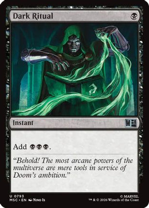 Dark Ritual (MSC-793) - Commander: Marvel Super Heroes