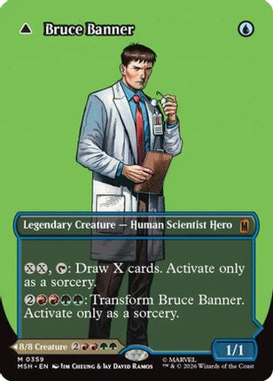 Bruce Banner (Borderless) (0359) (MSH-359) - Marvel Super Heroes