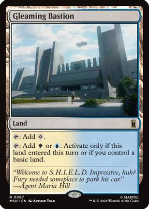 Gleaming Bastion (MSH-267) - Marvel Super Heroes Foil