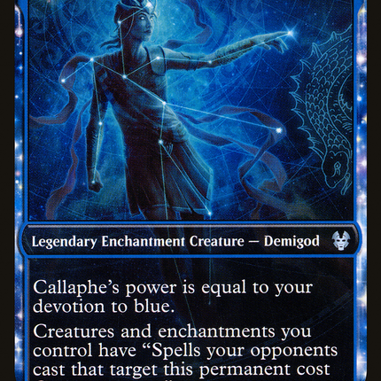 Callaphe, Beloved of the Sea (THB-260) - Theros Beyond Death: (enchantment, Showcase)
