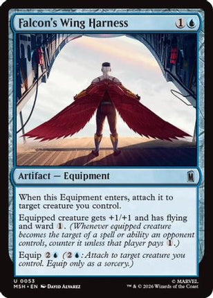 Falcon's Wing Harness (MSH-053) - Marvel Super Heroes