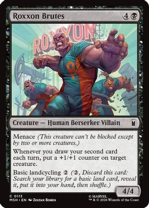 Roxxon Brutes (MSH-113) - Marvel Super Heroes Foil