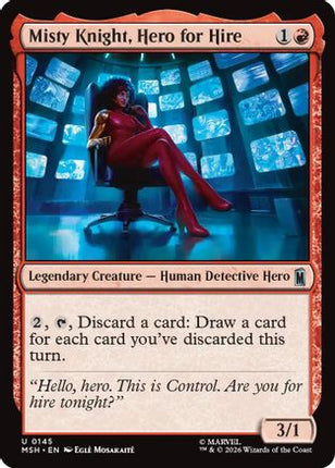 Misty Knight, Hero for Hire (MSH-145) - Marvel Super Heroes