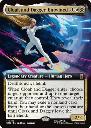 Cloak and Dagger, Entwined (Extended Art) (MSH-419) - Marvel Super Heroes