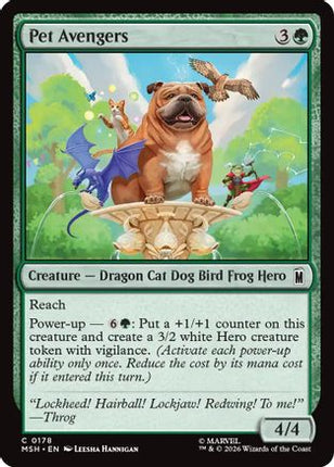 Pet Avengers (MSH-178) - Marvel Super Heroes