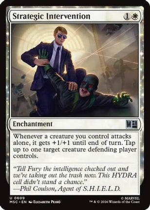 Strategic Intervention (MSC-609) - Commander: Marvel Super Heroes Foil