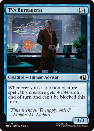 TVA Bureaucrat (MSC-761) - Commander: Marvel Super Heroes