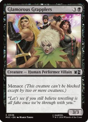 Glamorous Grapplers (MSC-536) - Commander: Marvel Super Heroes