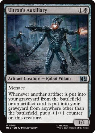 Ultron's Auxiliary (MSC-669) - Commander: Marvel Super Heroes Foil