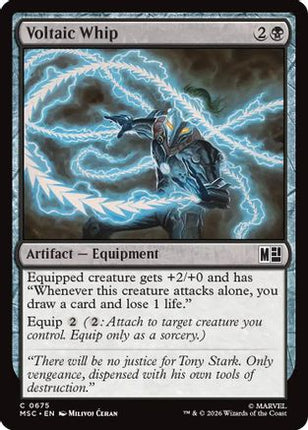 Voltaic Whip (MSC-675) - Commander: Marvel Super Heroes