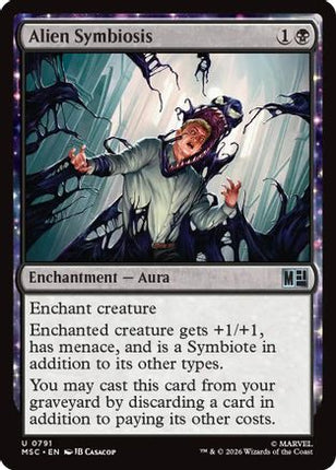Alien Symbiosis (MSC-791) - Commander: Marvel Super Heroes