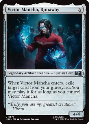 Victor Mancha, Runaway (MSC-574) - Commander: Marvel Super Heroes