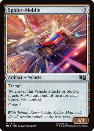 Spider-Mobile (MSC-826) - Commander: Marvel Super Heroes